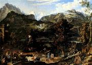 Joseph Anton Koch The Upland near Bern china oil painting reproduction